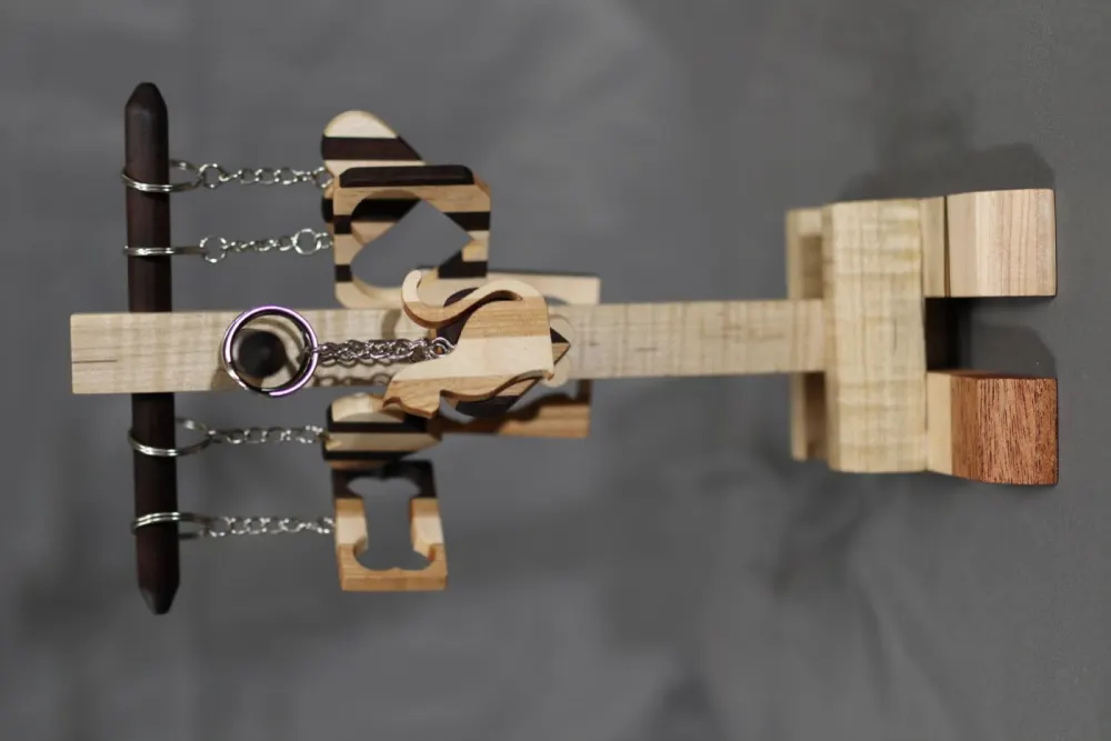 Wooden Key Chains handmade wood product